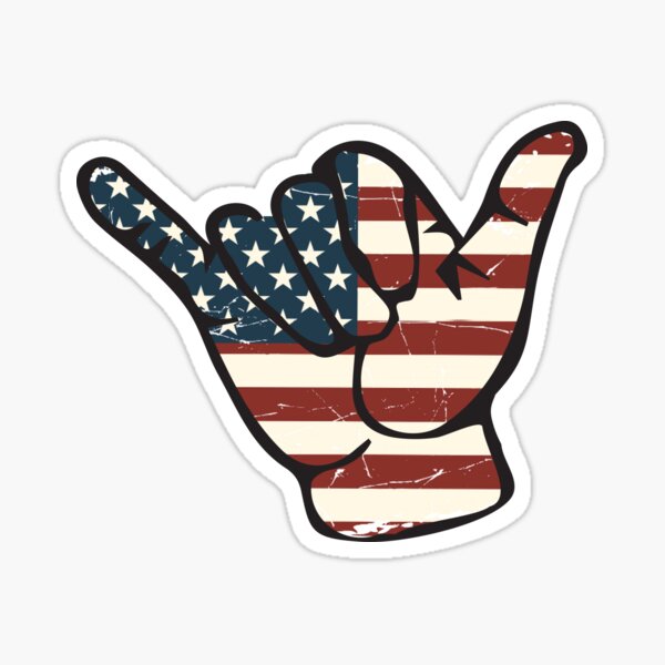 Item preview, Flag Shaka designed and sold by Designs111.
