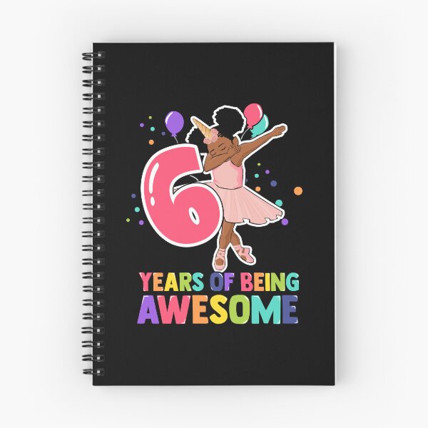 Item preview, 6th Birthday Dabbing Unicorn Girl 6 Years Old BDay designed and sold by QueenOfPrint.