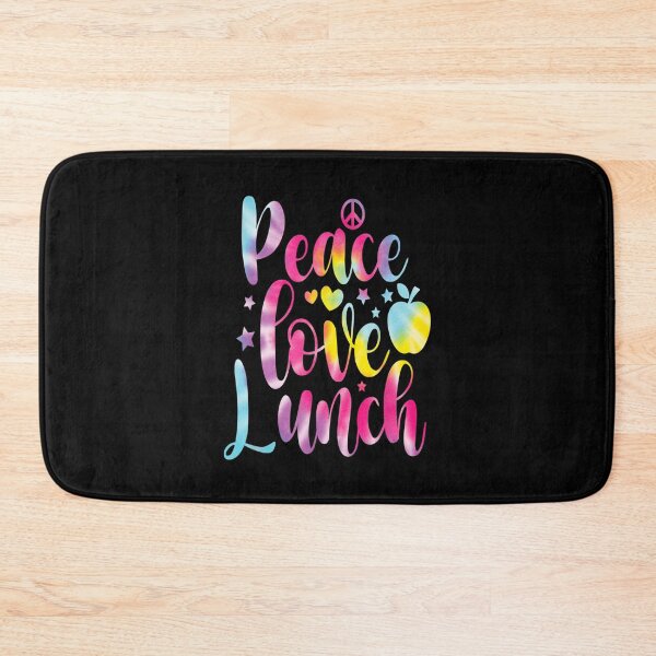 Item preview, Tie Dye Lunch Lady Peace Love Lunch Cafeteria Squad Womens designed and sold by beunique5.
