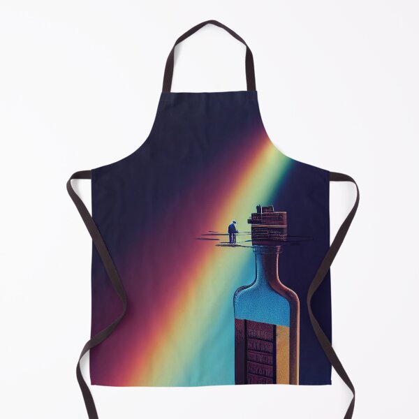 Item preview, futuristic bottle designed and sold by Sparrow Creative Studio.