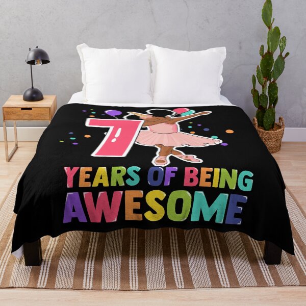 Item preview, 7th Birthday Dabbing Unicorn Girl 7 Years Old BDay designed and sold by QueenOfPrint.