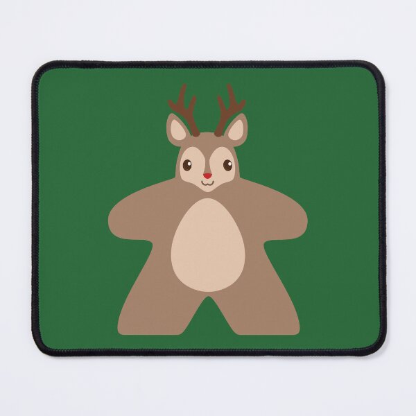 Item preview, Rudolph Reindeer Meeple designed and sold by geekyT.