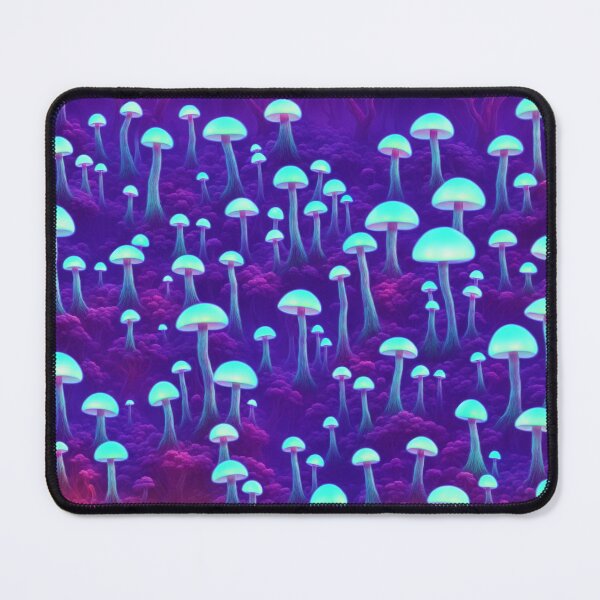 Item preview, A pink and purple alien forest with huge glowing mushrooms designed and sold by BrachiaST.