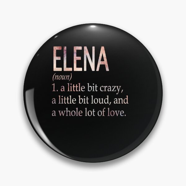 Artikelvorschau, Definition des Mädchennamens Elena entworfen und verkauft von BrookHBung.