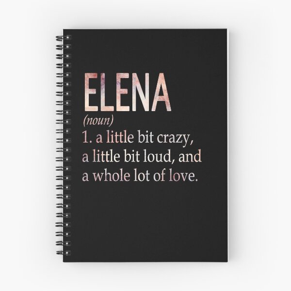 Artikelvorschau, Definition des Mädchennamens Elena entworfen und verkauft von BrookHBung.