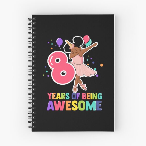 Item preview, 8th Birthday Dabbing Unicorn Girl 8 Years Old BDay designed and sold by QueenOfPrint.