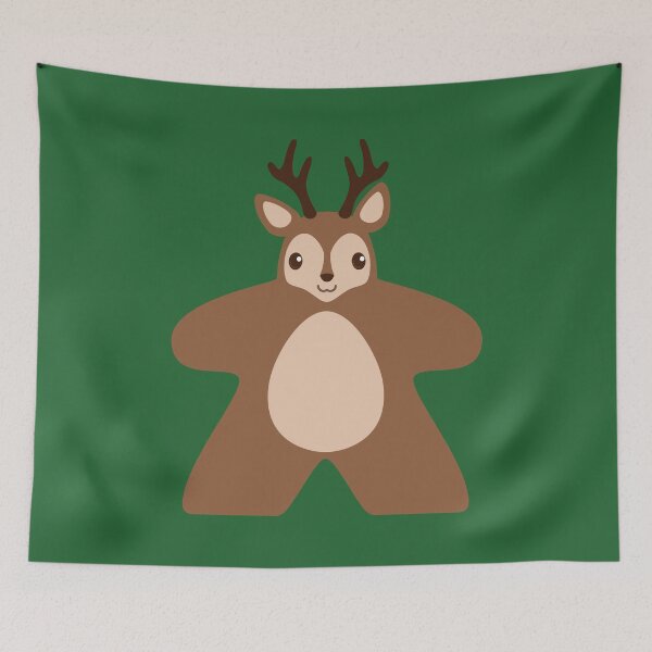 Item preview, Reindeer Meeple designed and sold by geekyT.