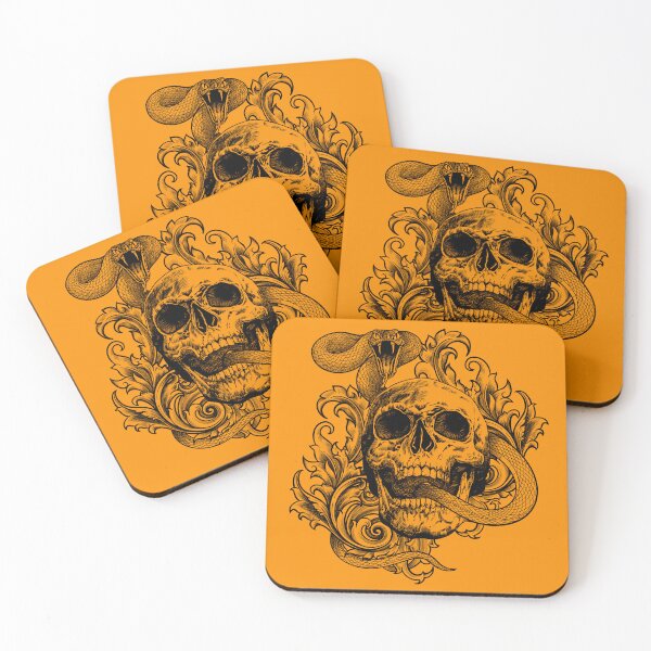 Item preview, snake and skull designed and sold by Sanya-studio8.