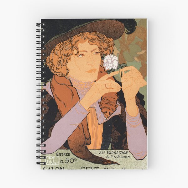 Item preview, Poster for the Salon des Cent, "5th Art Exhibition", 1896 designed and sold by VintageBob.