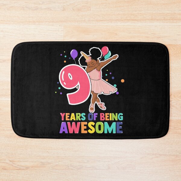 Item preview, 9th Birthday Dabbing Unicorn Girl 9 Years Old BDay designed and sold by QueenOfPrint.