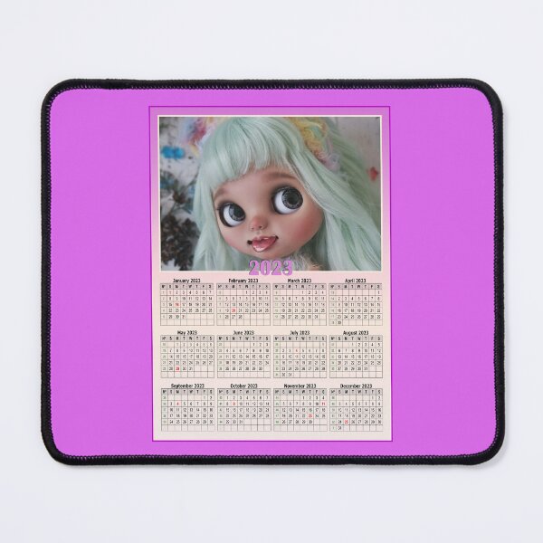 Item preview, Children's calendar for 2023 photo of a doll designed and sold by fuzzyfox.