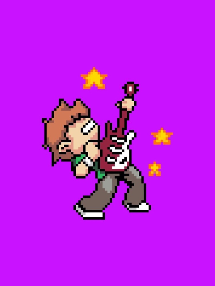 Thumbnail 4 of 4, iPhone Case, Rocker Scott Pilgrim designed and sold by Shy Guy's Pixels.