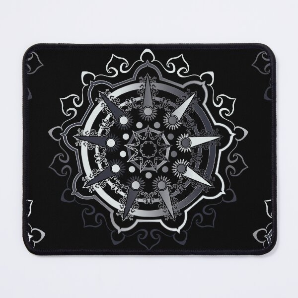 Item preview, Blue Steel Flaming Spike Mandala designed and sold by SirCrim.