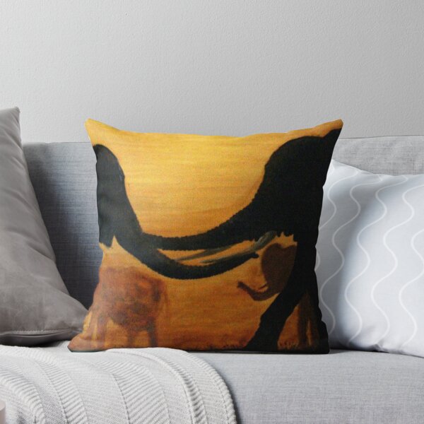 Item preview, ELEPHANTS GREETING WITH TRUNKS designed and sold by Mackenzie Moulton International Artist .