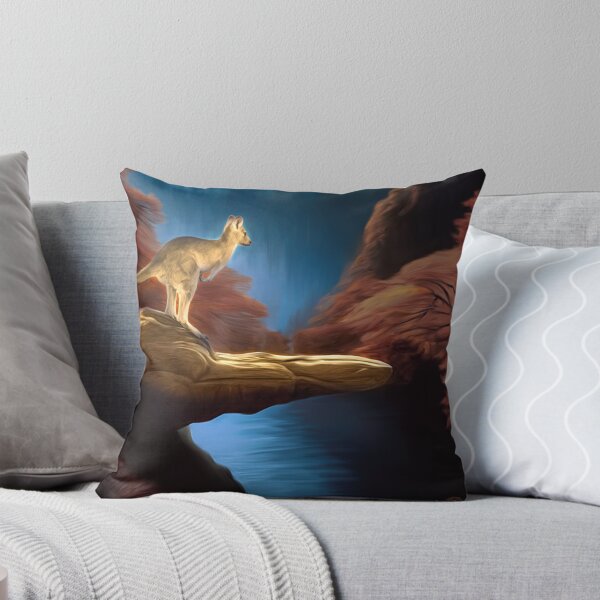 Item preview, Kangaroo admiring Nature | Cute Marsupial | Animal Portrait designed and sold by LenaKiagia.
