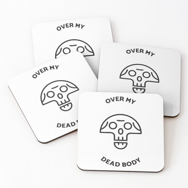 Item preview, Over My Dead Body Camiseta Buen regalo designed and sold by Jacky-Bone.