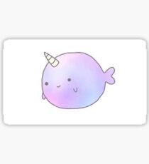 Cute Narwhal: Stickers | Redbubble