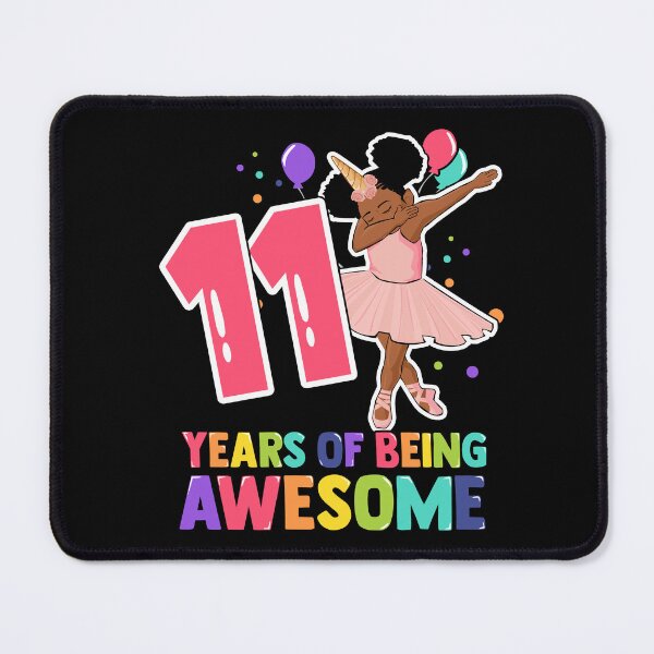 Item preview, 11th Birthday Dabbing Unicorn Girl 11 Years Old BDay designed and sold by QueenOfPrint.