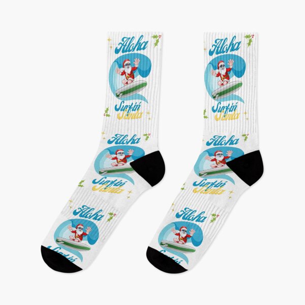 Item preview, Aloha Surfin' Santa designed and sold by radestilo.
