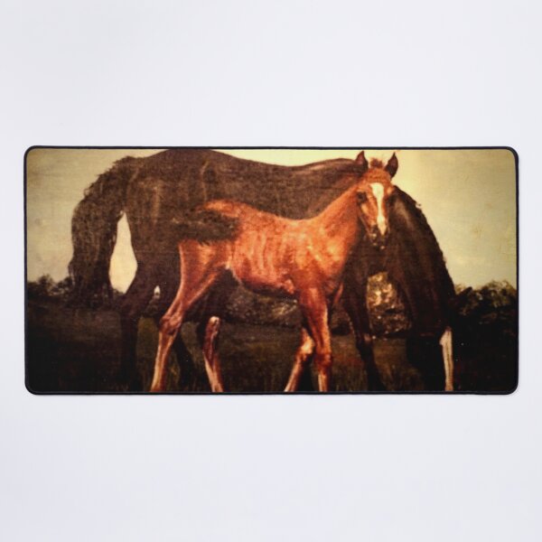 Item preview, MOTHE AND FOAL designed and sold by Mackenzie Moulton International Artist .