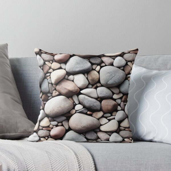 Item preview, Pebbles on shore designed and sold by orange-teal.