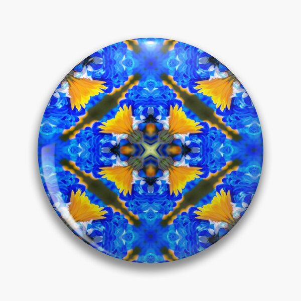 Item preview, Yellow Marigold Pattern designed and sold by Patternflower.