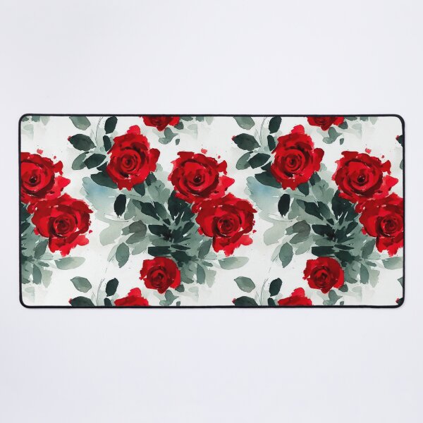 Item preview, Red Roses Impressionist Watercolour designed and sold by GrizzlyGaz.