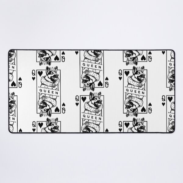 Item preview, German Shepherd Queen Of Hearts Dog Playing Card Pop Art designed and sold by GrandeDuc.