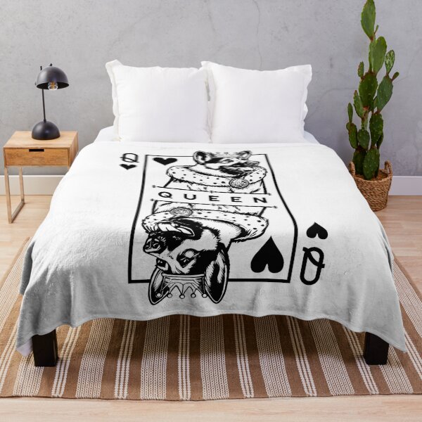 Item preview, German Shepherd Queen Of Hearts Dog Playing Card Pop Art designed and sold by GrandeDuc.