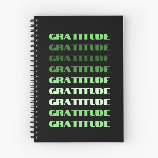Item preview, Gratitude Green Repeating Gradient Word designed and sold by NinniSilver.