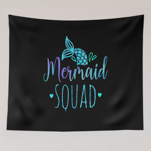 Item preview, Mermaid Squad Of The Birthday Mermaid Tail Family Matching designed and sold by beunique5.