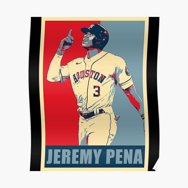  Jeremy Pena Baseball Playe95 Canvas Poster Wall Art