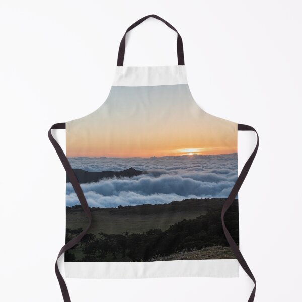 Item preview, Sunset with hills, misty and clear sky above designed and sold by honza28683.