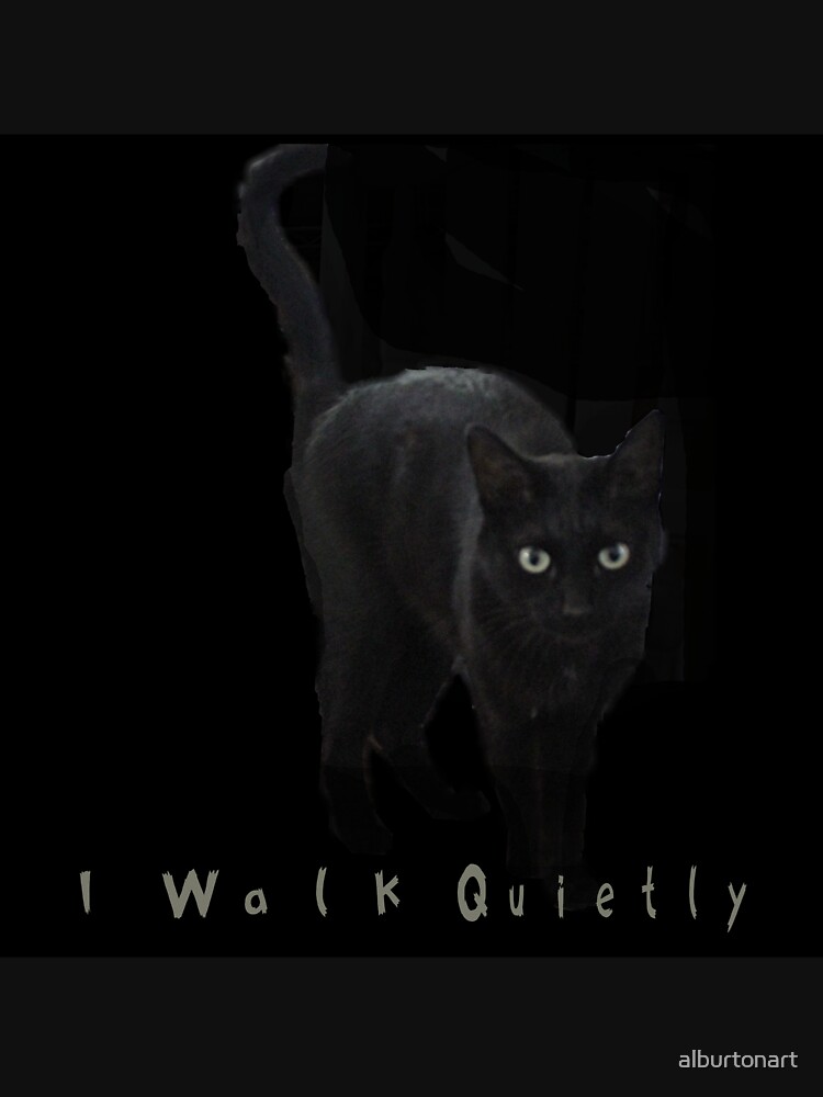 I Walk Quietly by alburtonart