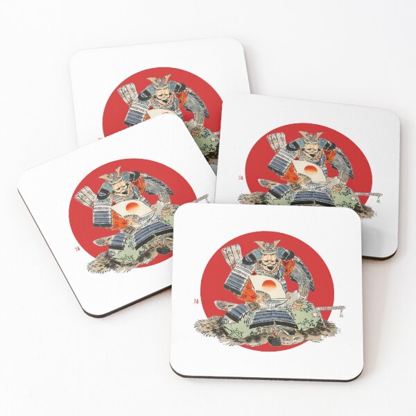 Item preview, Samurai by Kōno Bairei (1844-1895) designed and sold by netzzoart.