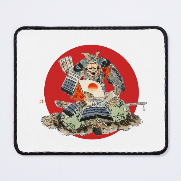 Item preview, Samurai by Kōno Bairei (1844-1895) designed and sold by netzzoart.