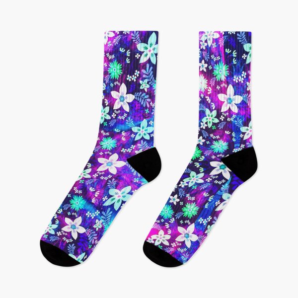 Item preview, Purple Flower Pattern - Edelweiss designed and sold by BigWildKiwi.