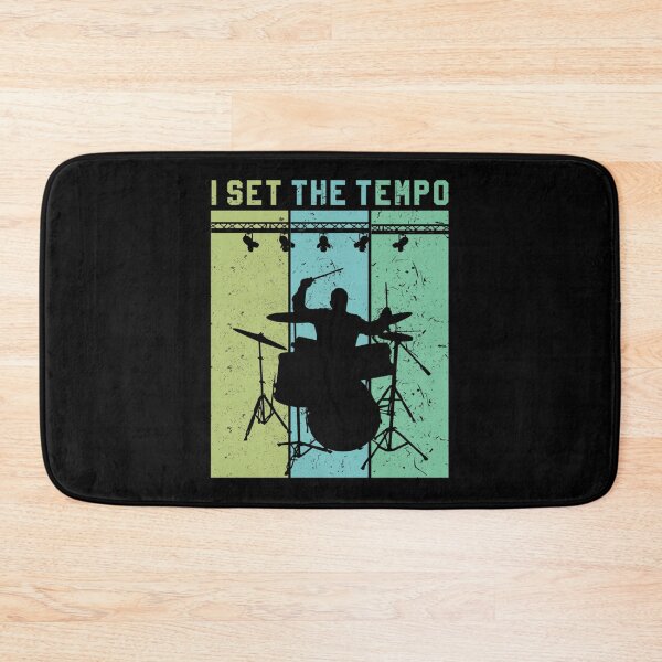 Item preview, Retro Vintage I Set The Tempo Gift For Drummers Percussion designed and sold by oliviatzk.