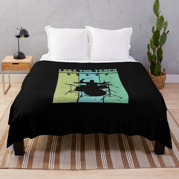 Item preview, Retro Vintage I Set The Tempo Gift For Drummers Percussion designed and sold by oliviatzk.