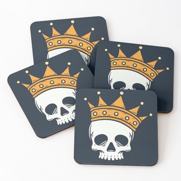 Item preview, King Skull with Crown designed and sold by rukurustudio.