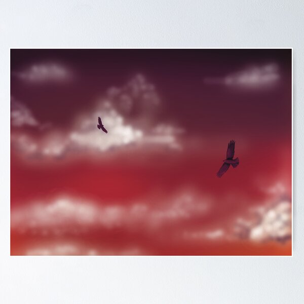 Item preview, Hawks at Sunset designed and sold by larryr33.