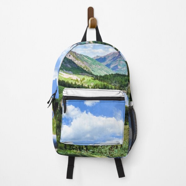 Item preview, Aspen Landscape Mountains Cloudy Sky. Chasm lake designed and sold by PureCanvas.