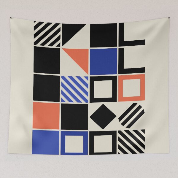 Item preview, Geometric Bauhaus Pattern designed and sold by cozyspirit.