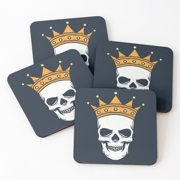 Item preview, King Skull with Crown designed and sold by rukurustudio.
