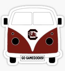 USC Gamecocks Van Sticker