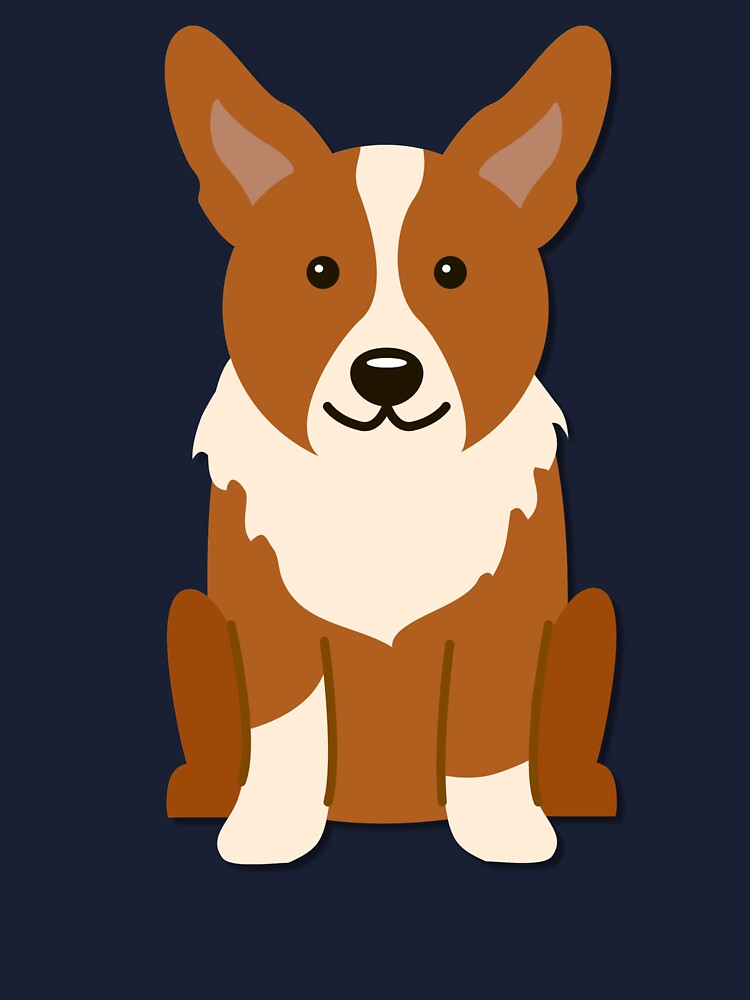 Cute Corgi Puppy Digital Design Baby One Piece By Mjplamann Redbubble