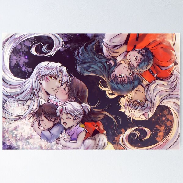 Anime Yashahime: Princess Half-Demon Hanyou no Yashahime Setsuna Moroha  Wall Scroll Mural Poster Otaku Home Decor Collection