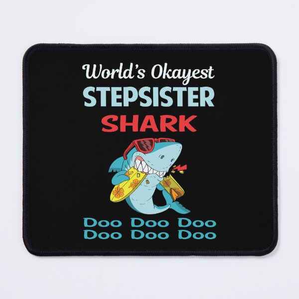 Item preview, Funny Shark STEPSISTER designed and sold by StoreHornedFace.