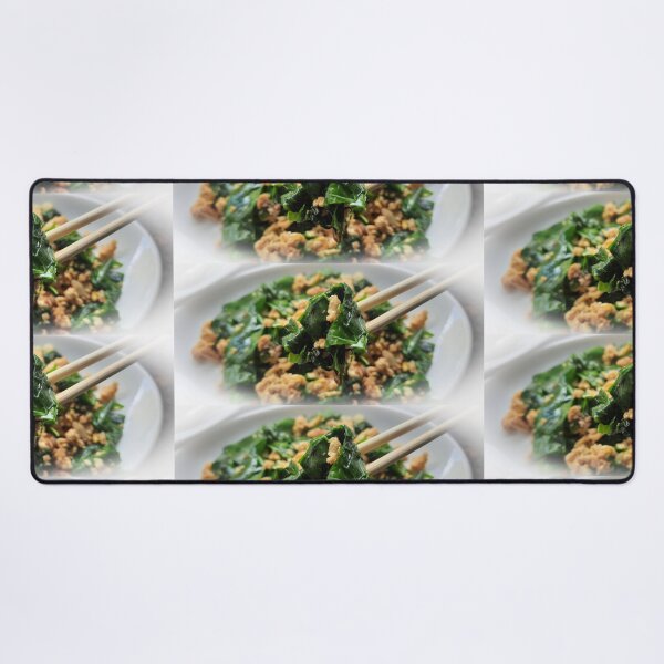 Item preview, Asian grilled chicken with green vegetables designed and sold by kall3bu.