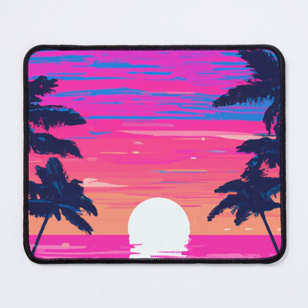 Item preview, Pink sunset on the beach designed and sold by SJG-digital.